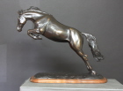 Horse sculpture Unbridled Splendor : Mary Sand
