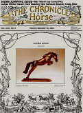 Chronicle of the Horse Cover : Unbridled Splendor 